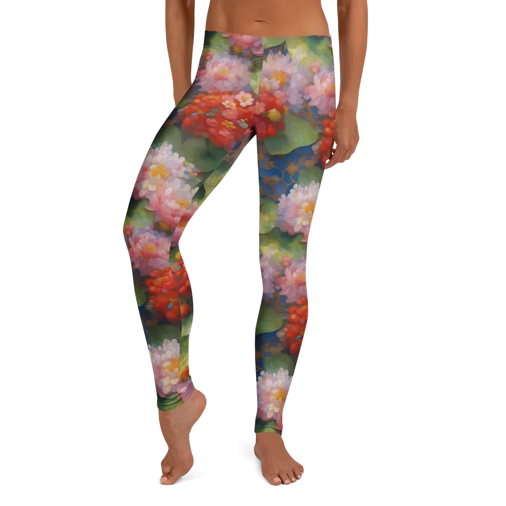 Lotus Royale on Leggings — Front