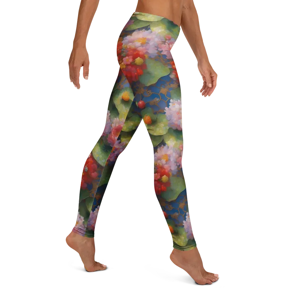 Lotus Royale on Leggings — Right