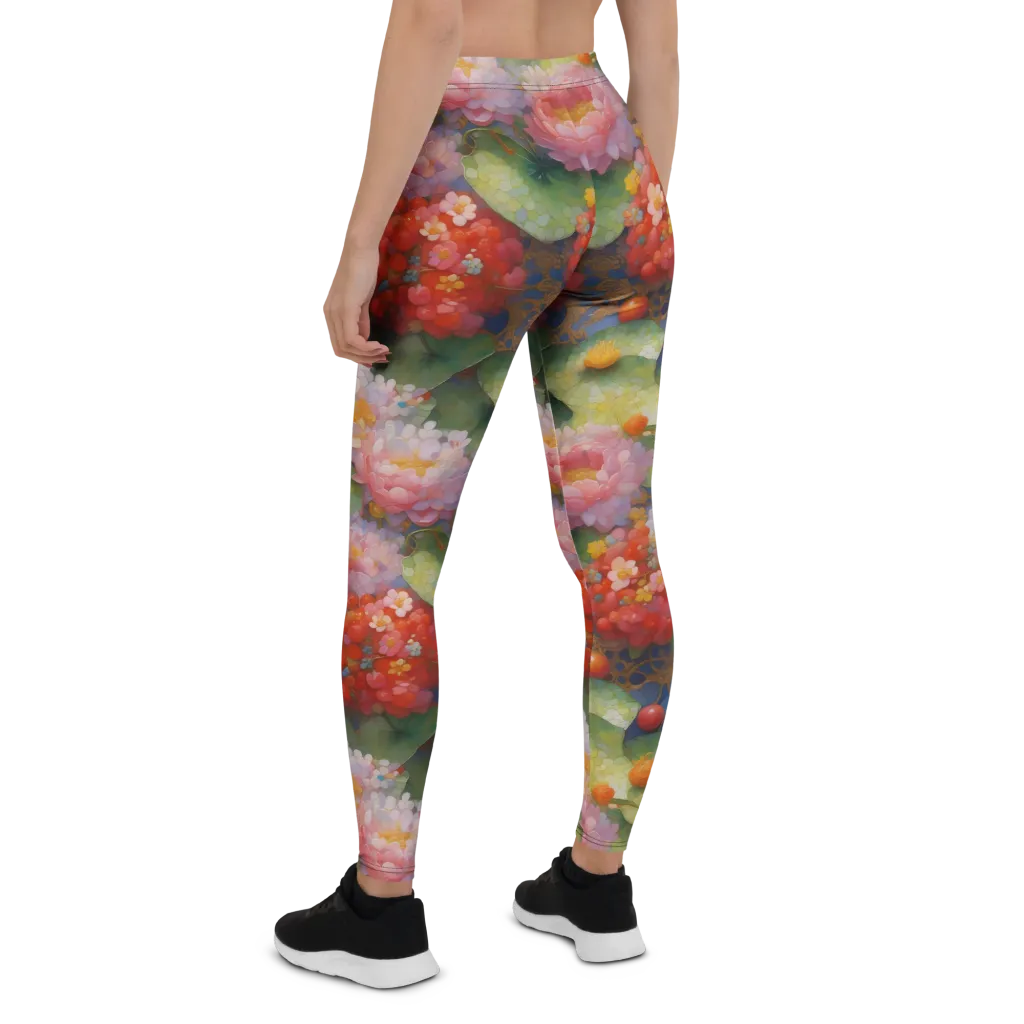Lotus Royale on Leggings — Back