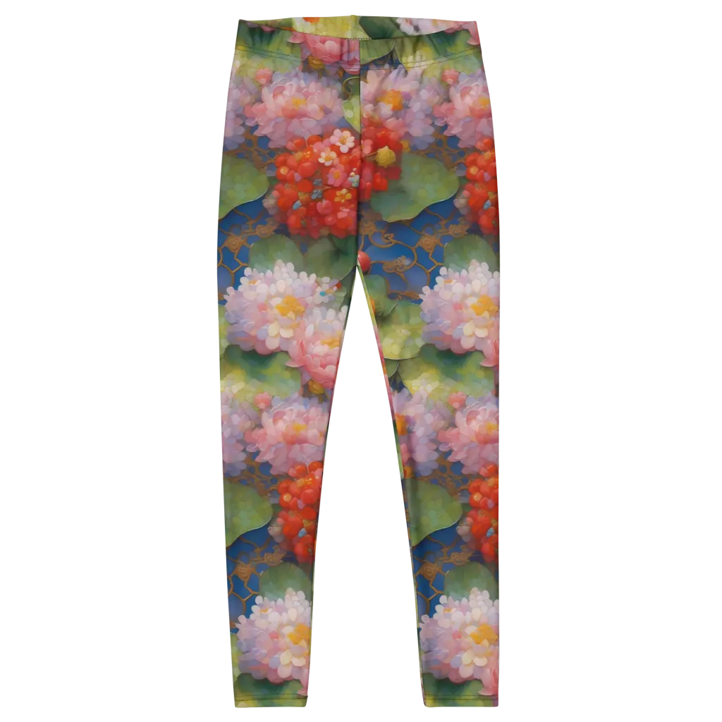 Lotus Royale on Leggings — Front