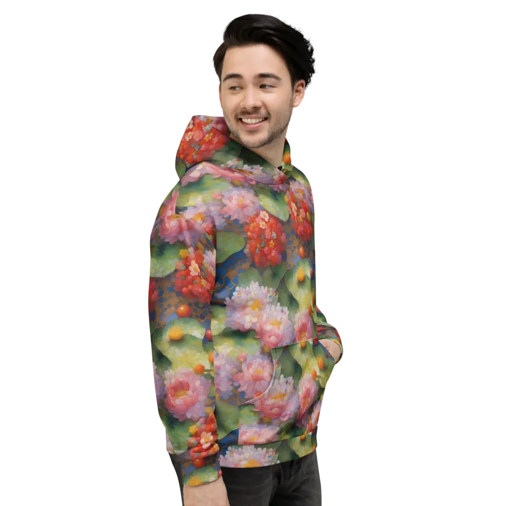 Lotus Royale on Hoodie — Right