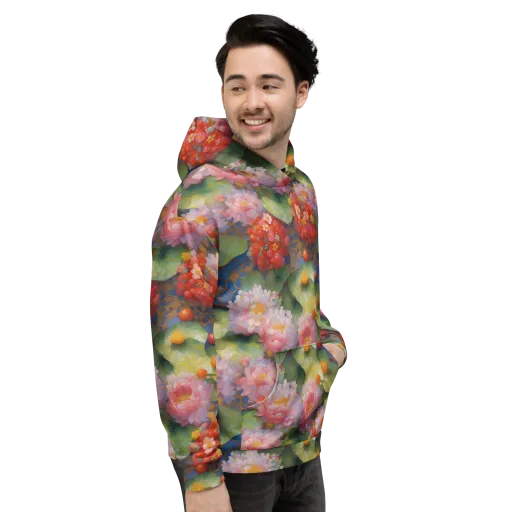Lotus Royale on a Hoodie