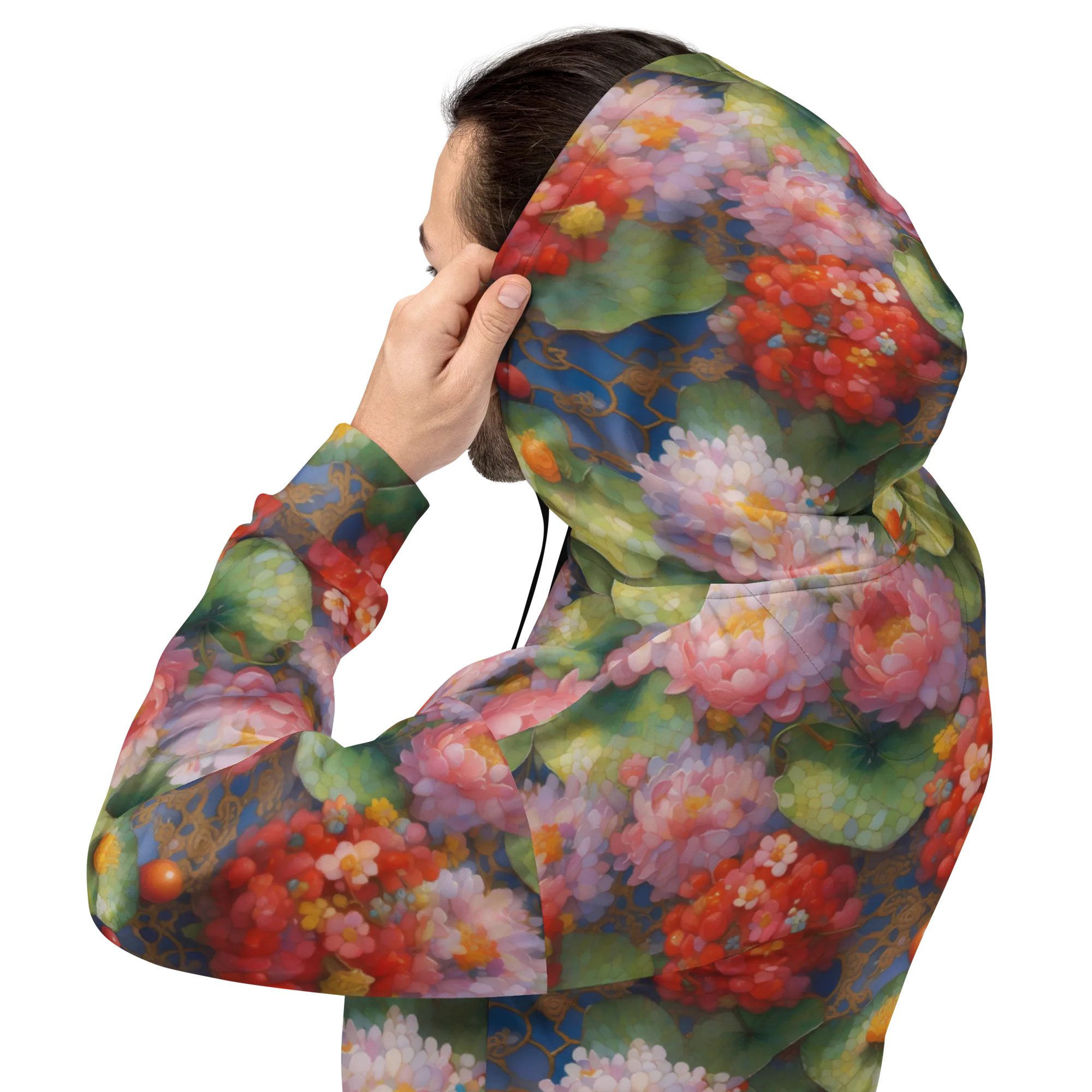 Lotus Royale on Hoodie — Back
