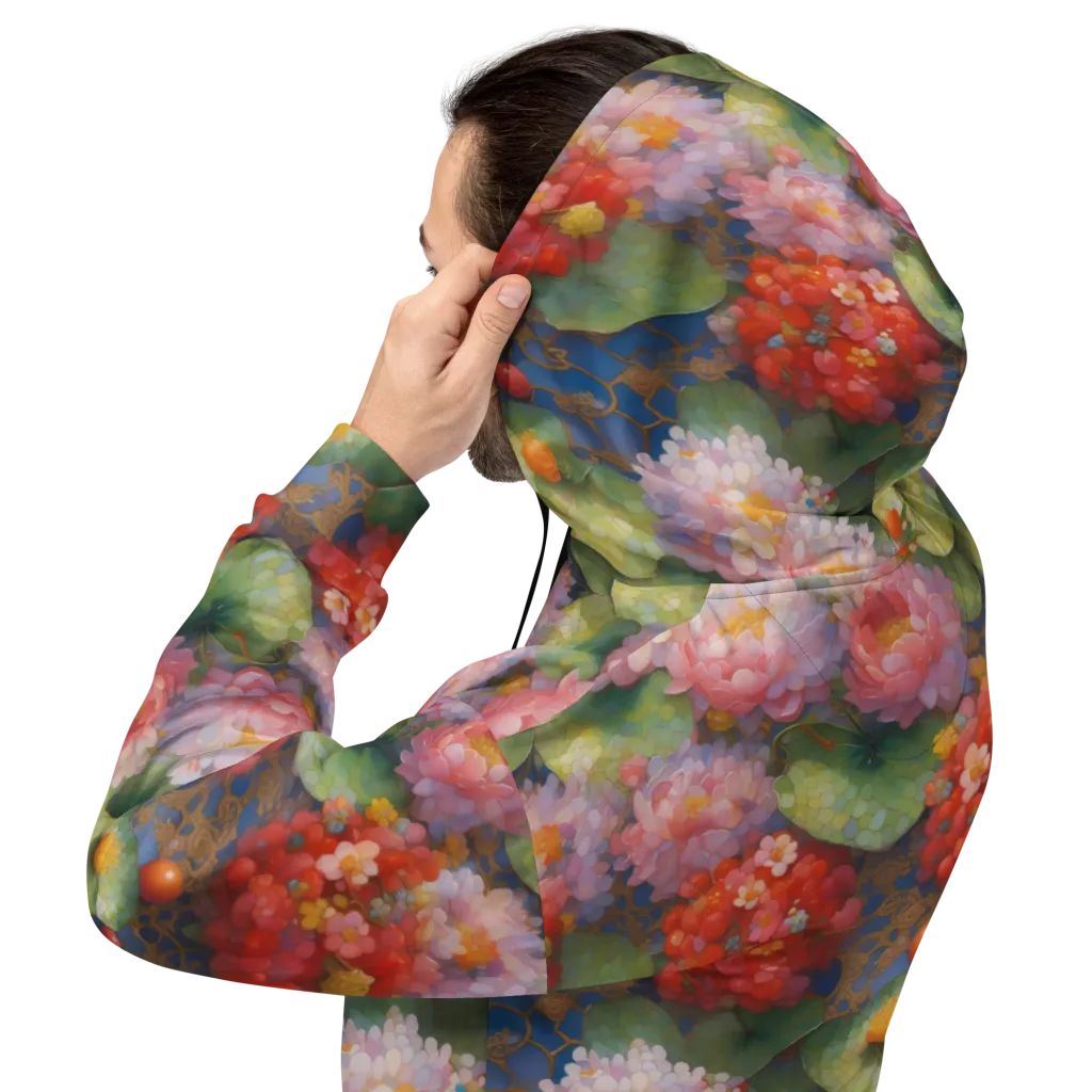 Lotus Royale on Hoodie — Back