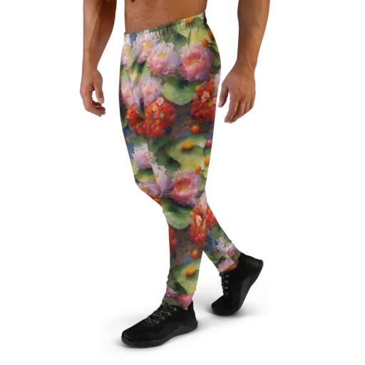 Lotus Royale on a Men's Joggers