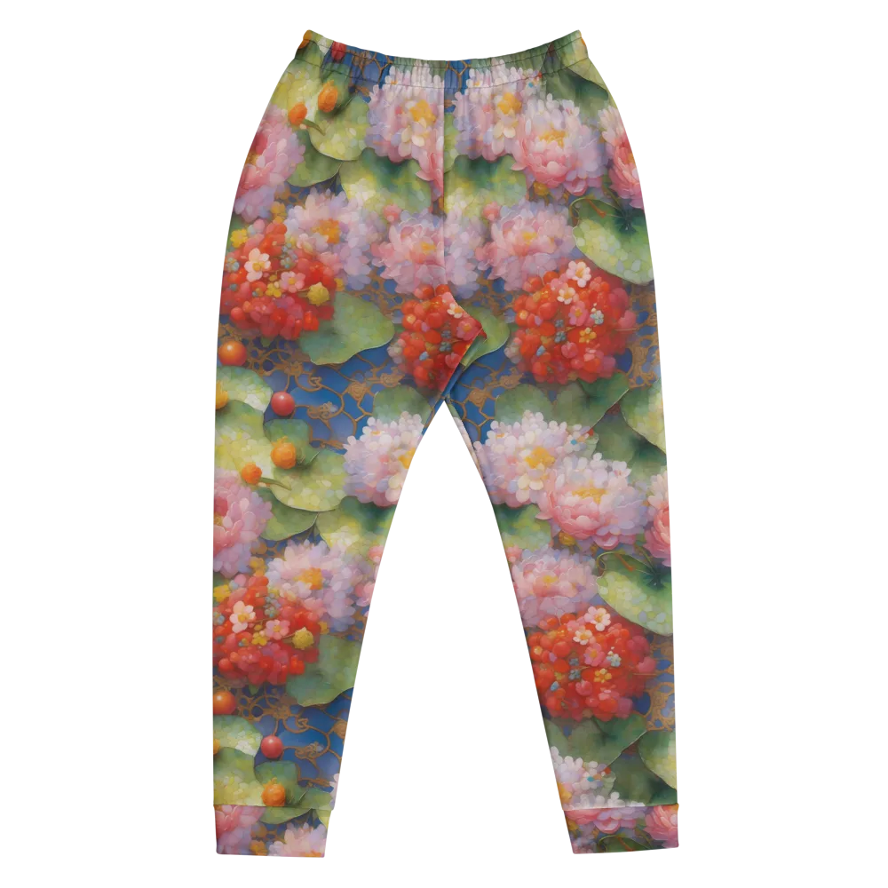 Lotus Royale on Men's Joggers — Front