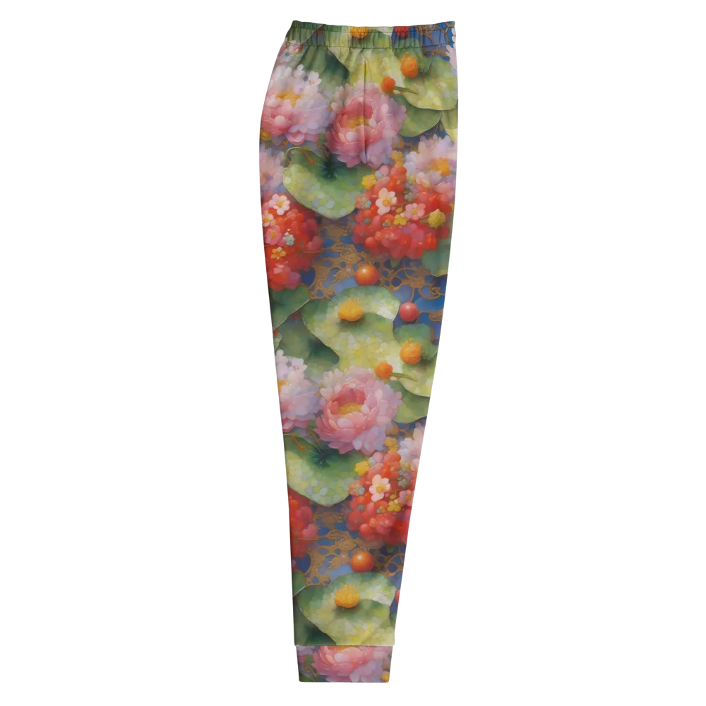 Lotus Royale on Men's Joggers — Right