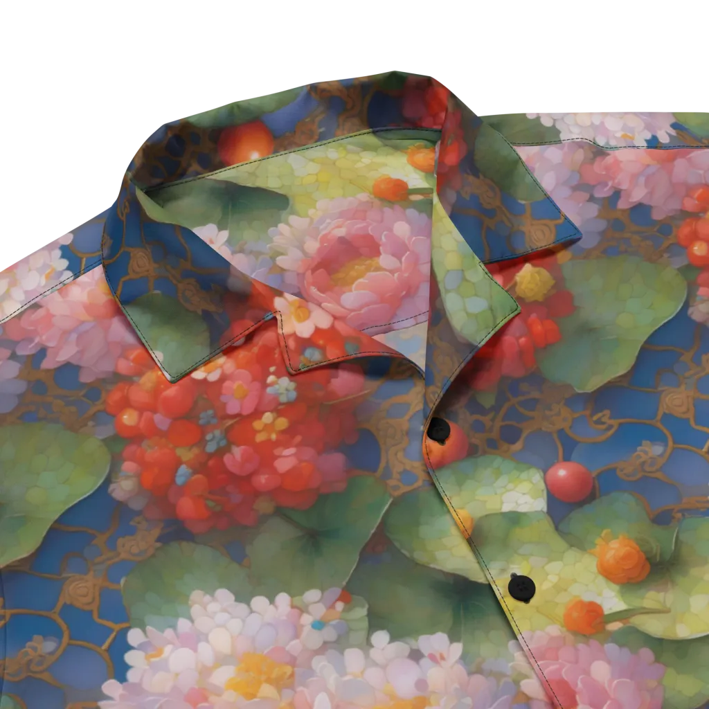 Lotus Royale on Button Shirt — Product details