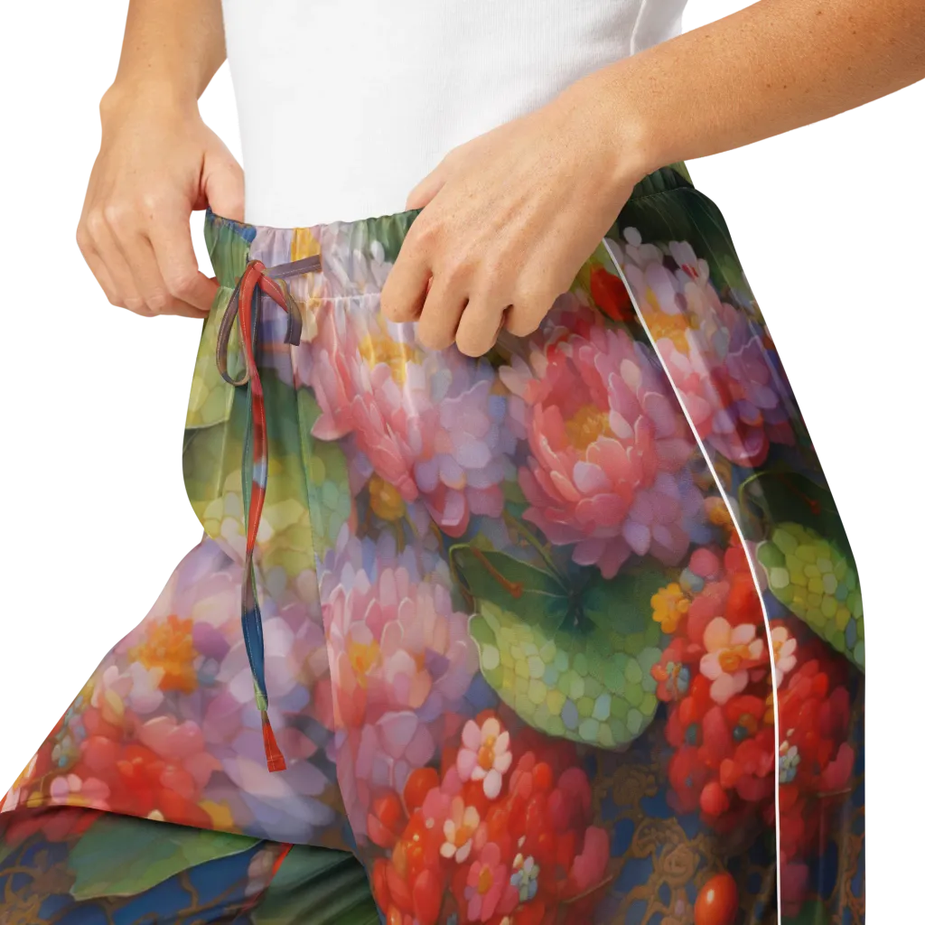 Lotus Royale on Women's Pajama Pants — Product details
