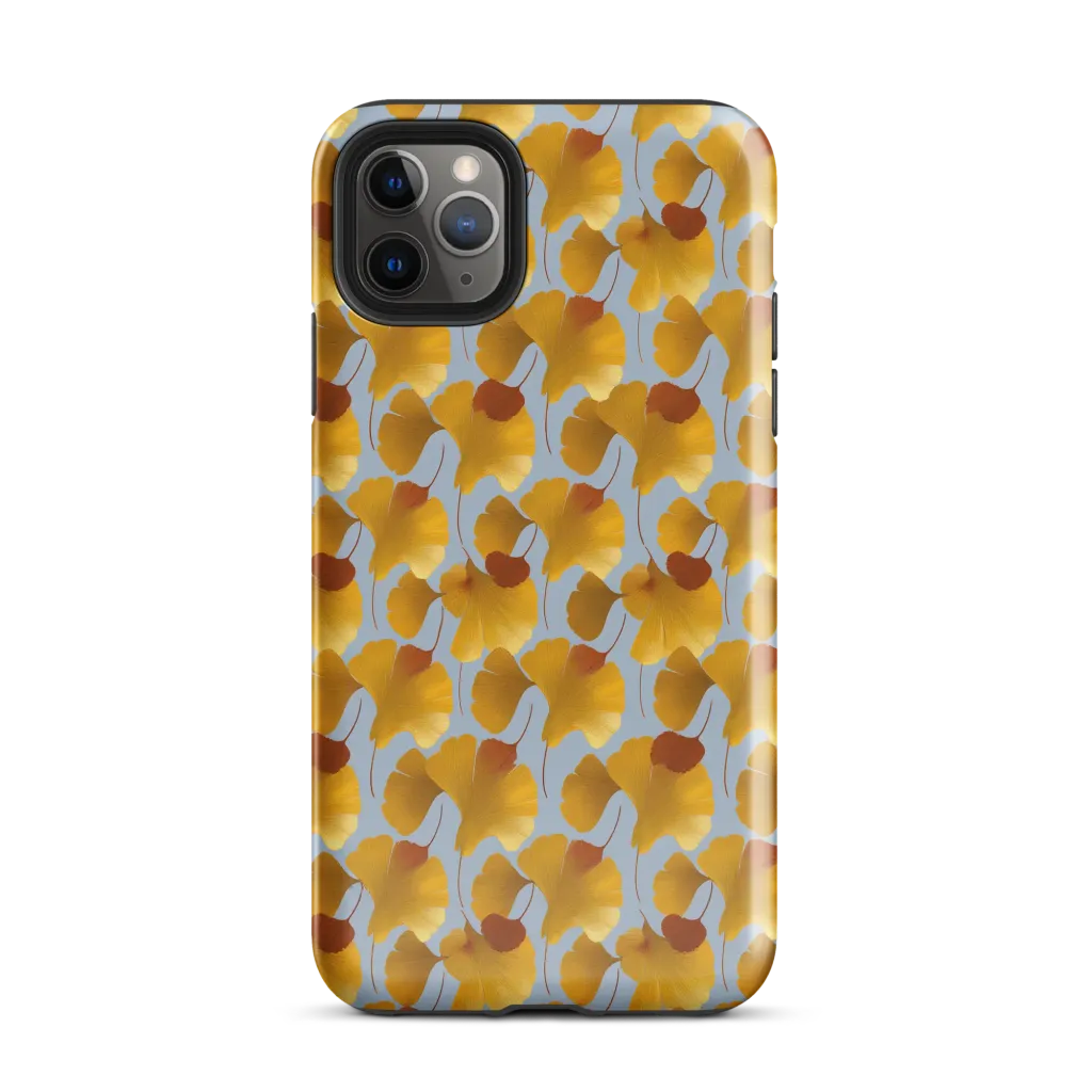 Golden Fan on Tough Case for iPhone® — Front