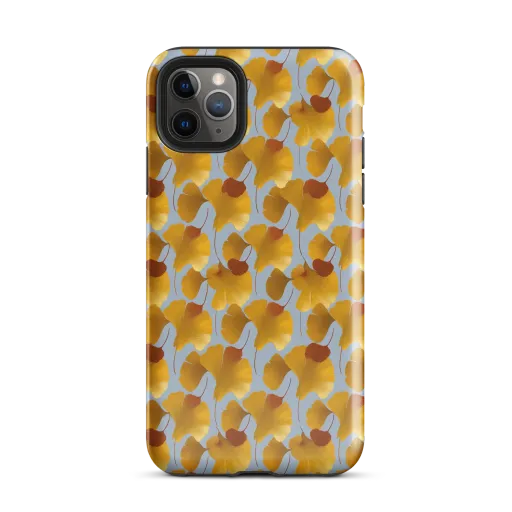 Golden Fan on a Tough Case for iPhone®