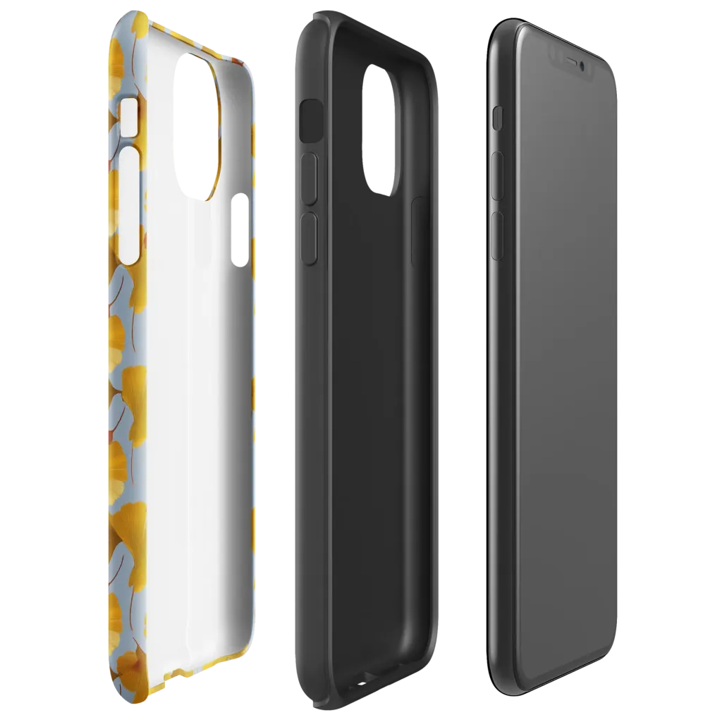 Golden Fan on Tough Case for iPhone® — Right