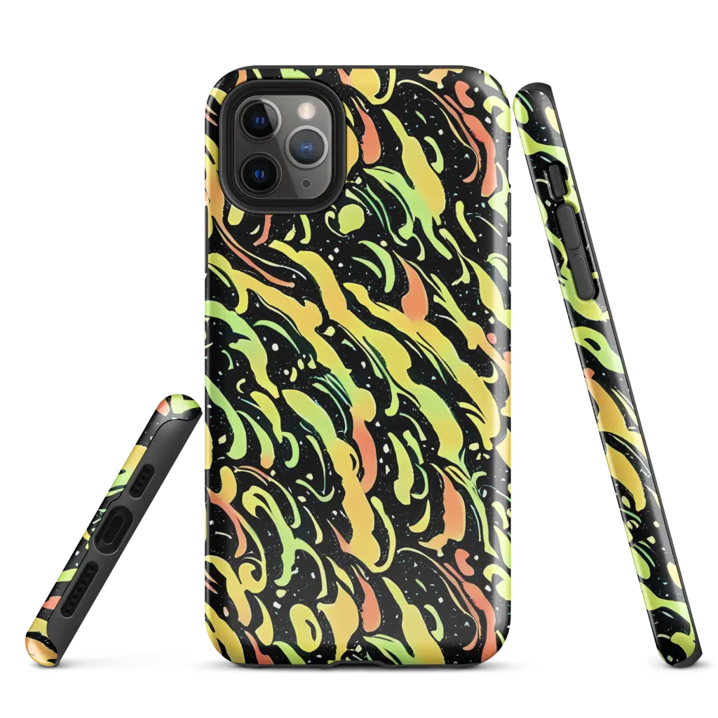 Blacklight Drift on Tough Case for iPhone® — Front