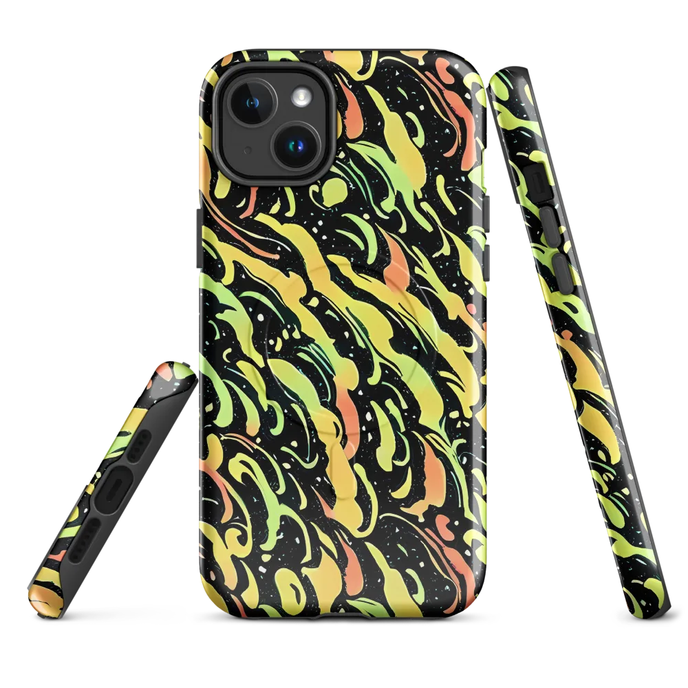 Blacklight Drift on MagSafe Tough Case for iPhone® — Front