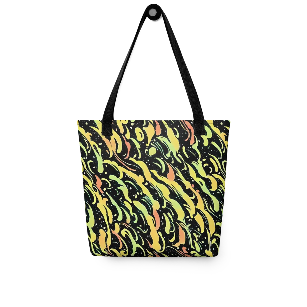 Blacklight Drift on Tote Bag — Front