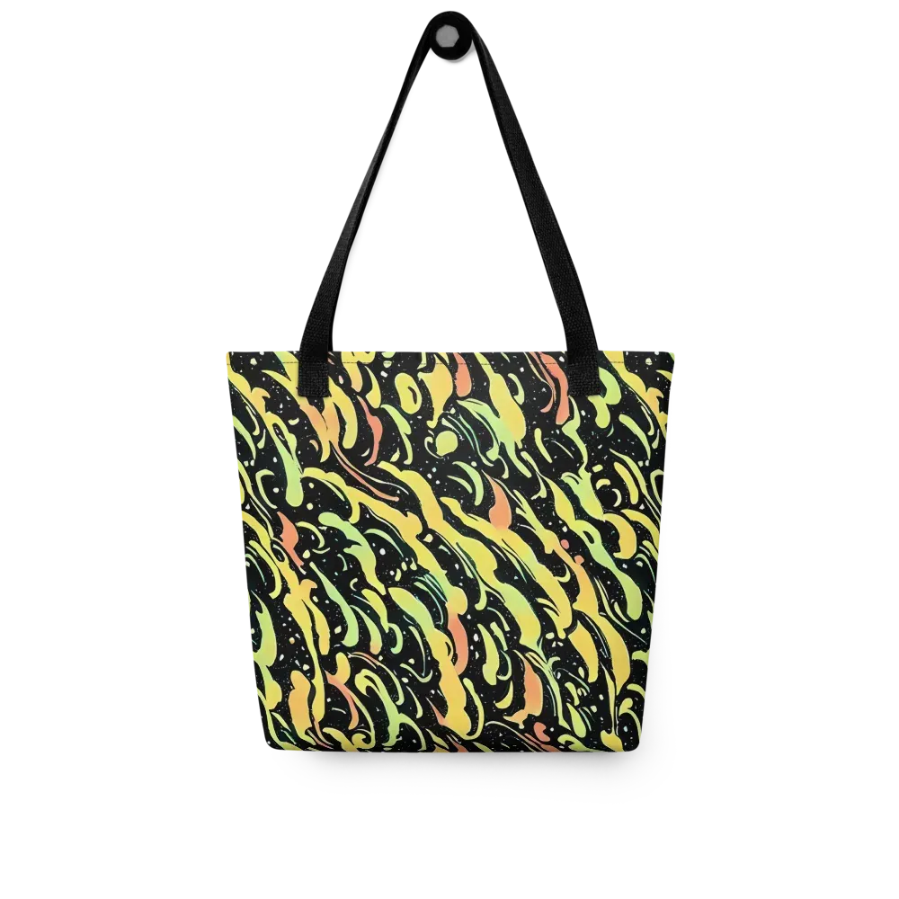 Blacklight Drift on Tote Bag — Front