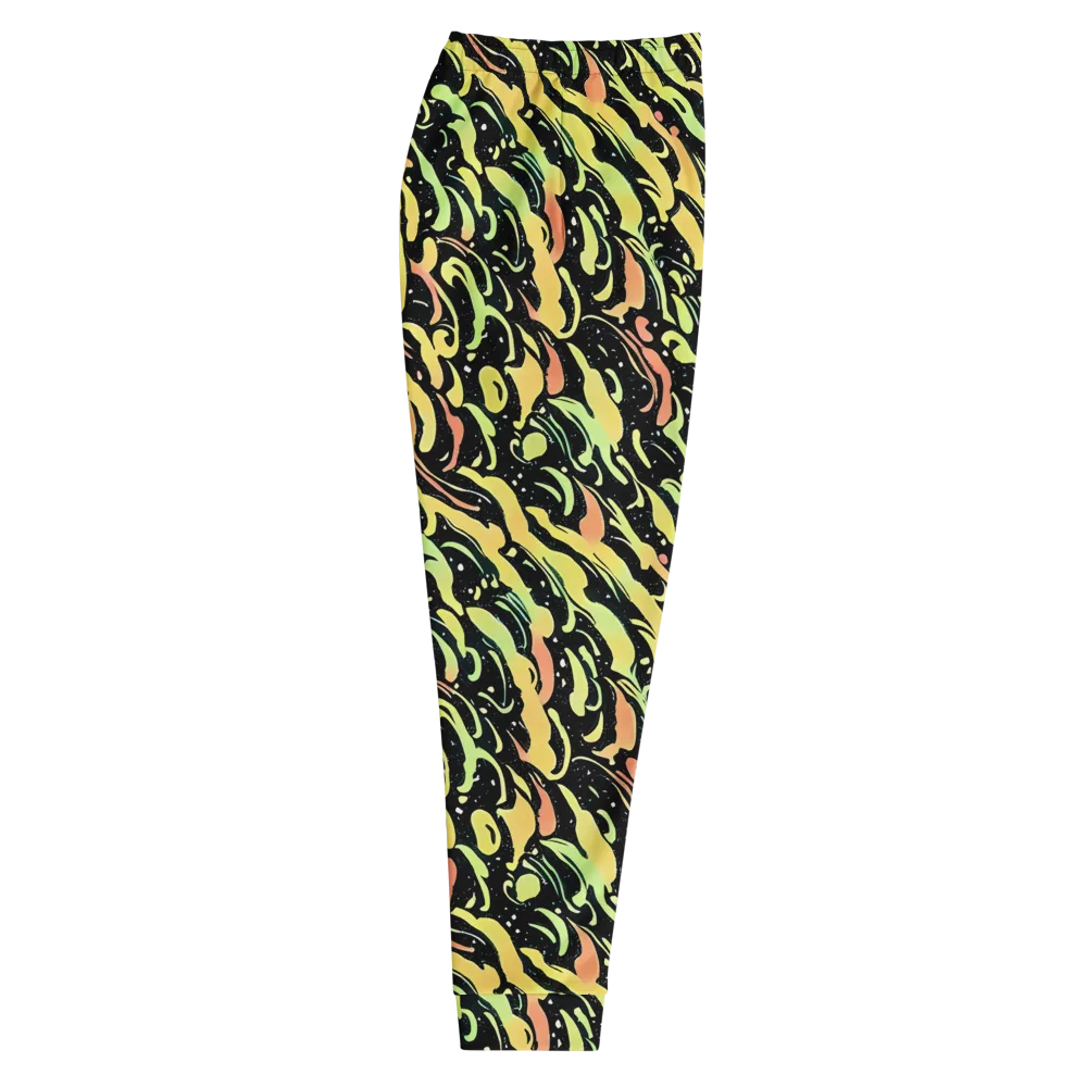 Blacklight Drift on Men's Joggers — Right