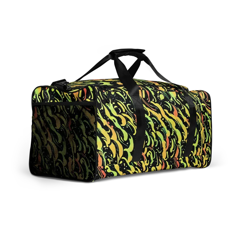 Blacklight Drift on Duffle Bag — Right Front