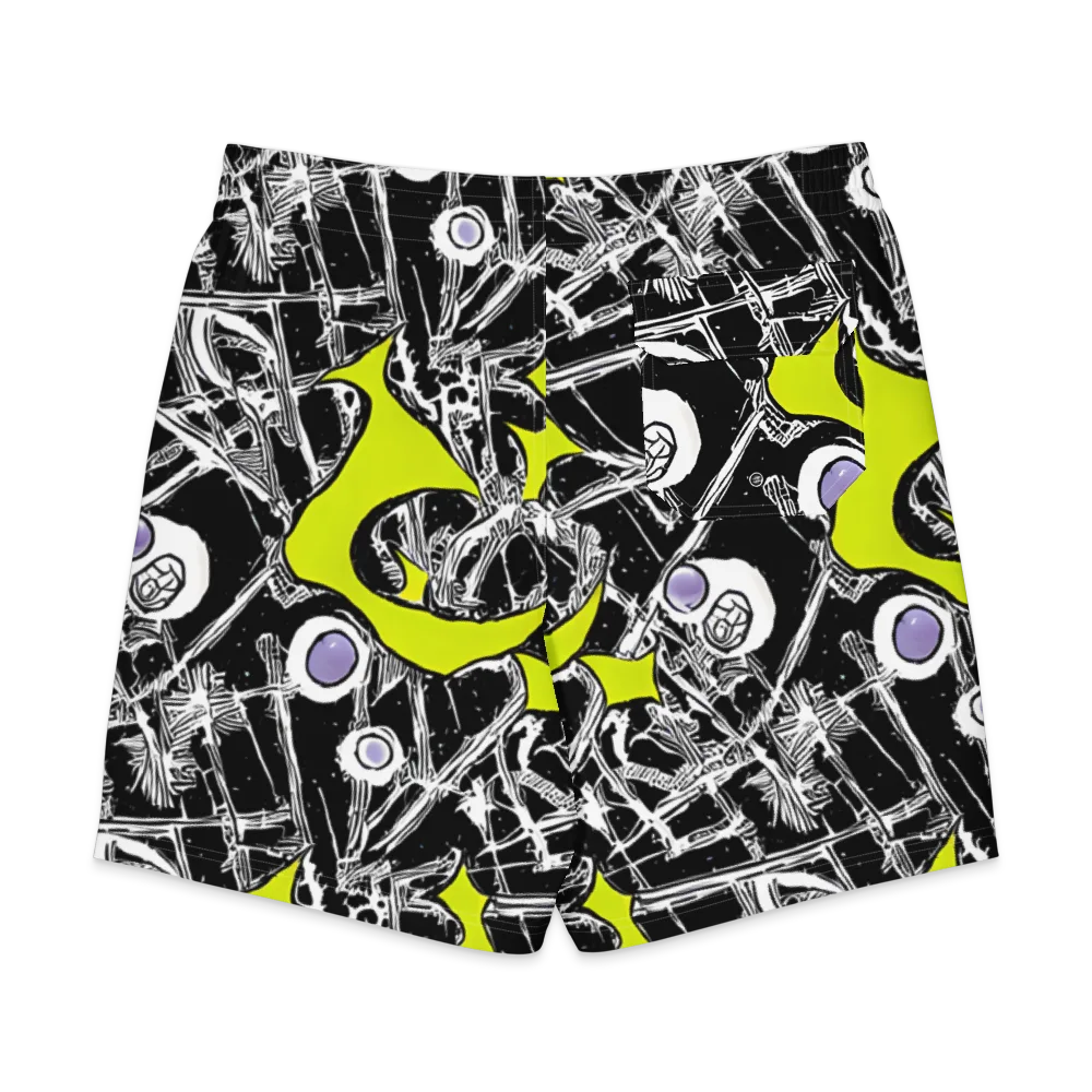 Acid X-ray on Men's Board Shorts — Back