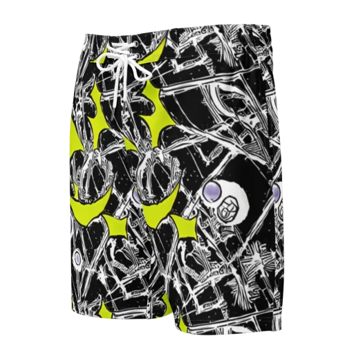 Acid X-ray on a Men's Board Shorts