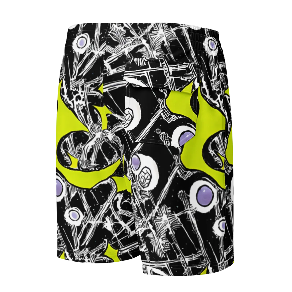 Acid X-ray on Men's Board Shorts — Back