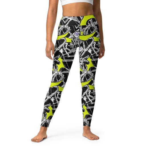 Acid X-ray on a Yoga Leggings
