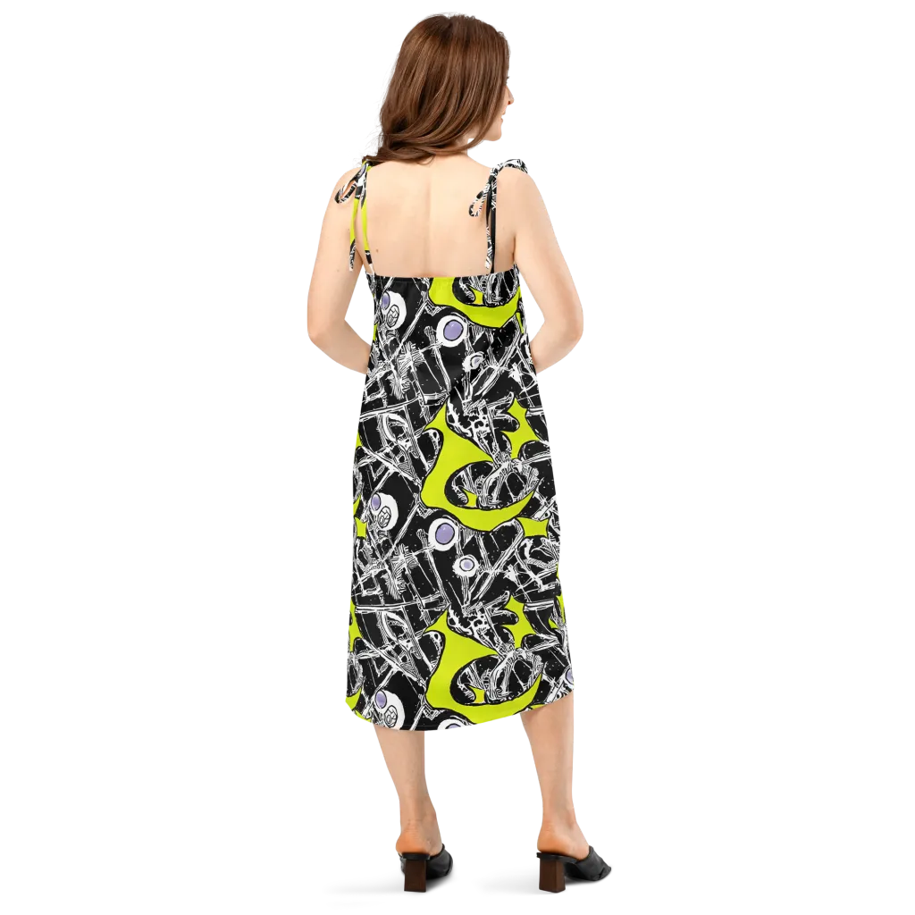 Acid X-ray on Slip Dress — Back