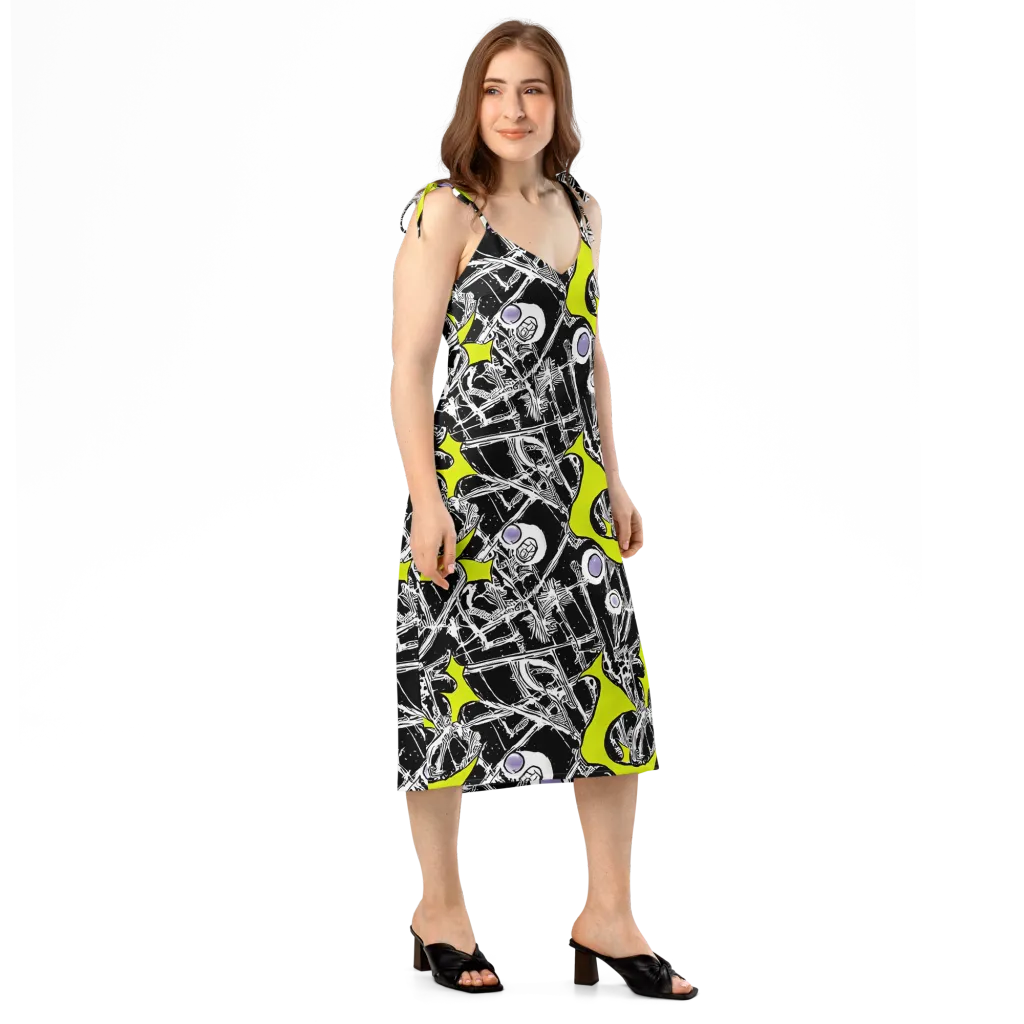 Acid X-ray on Slip Dress — Right Front