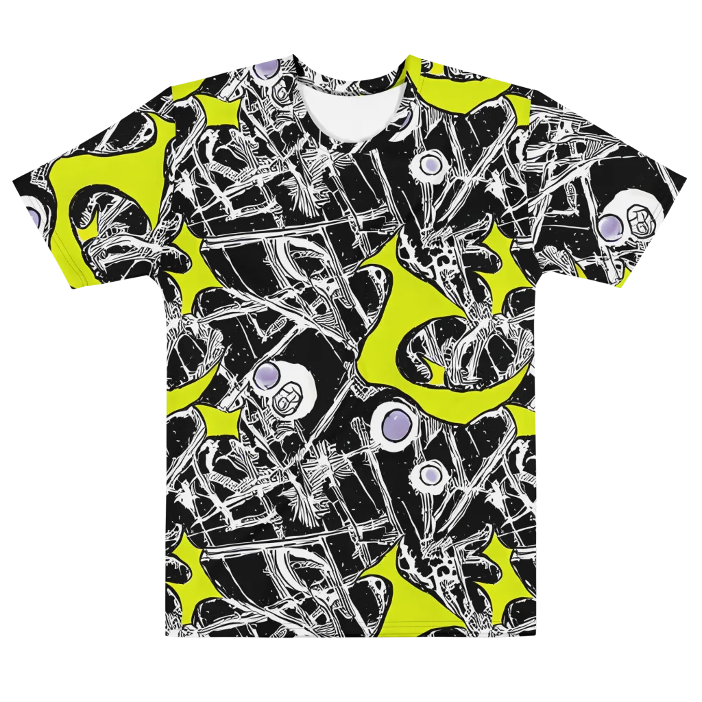 Acid X-ray on Men's Cotton Crew Neck T-Shirt — Front