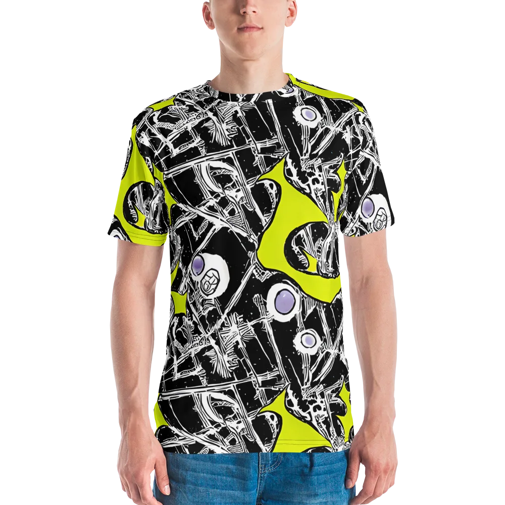 Acid X-ray on Men's Crew Neck T-Shirt — Front