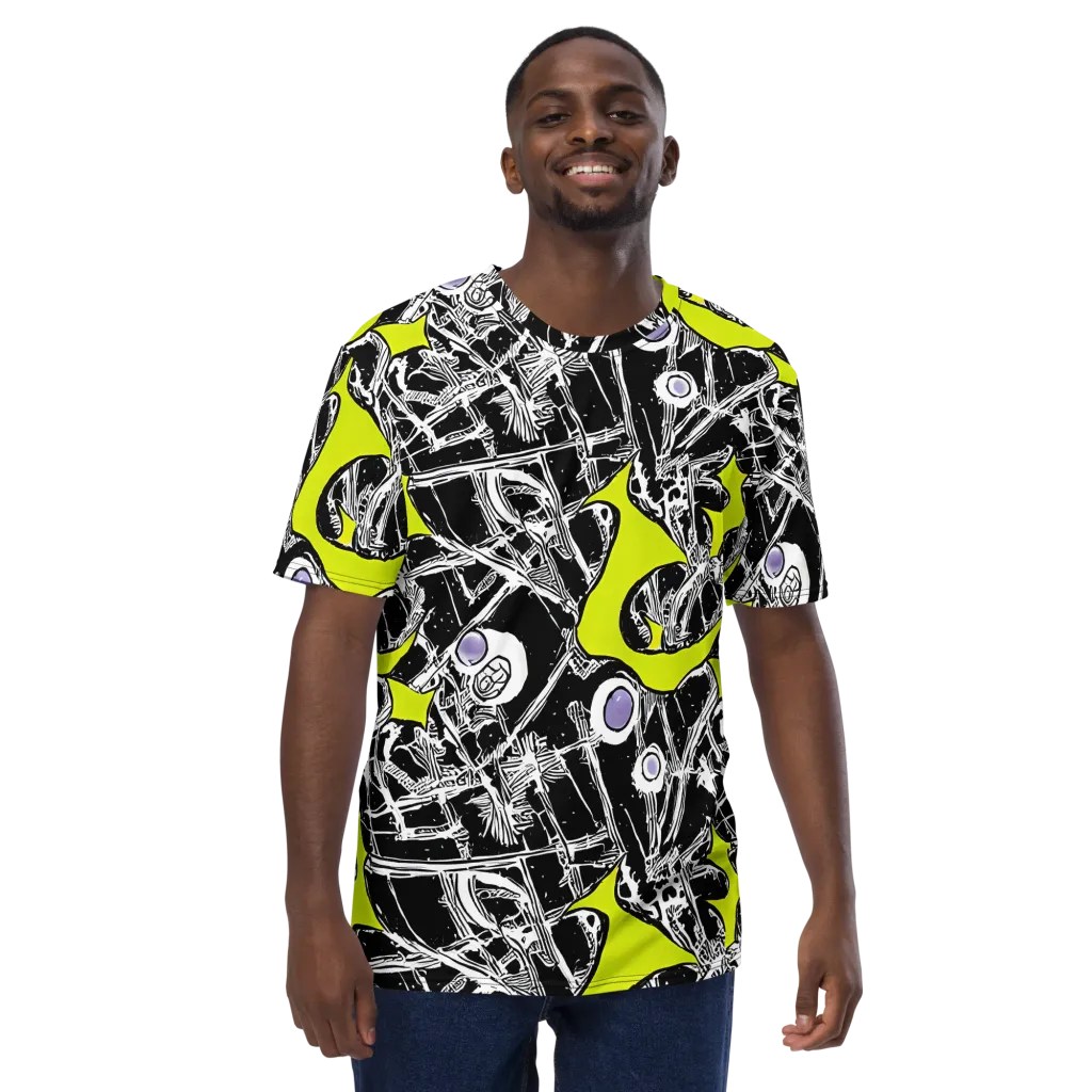 Acid X-ray on Men's Crew Neck T-Shirt — Front