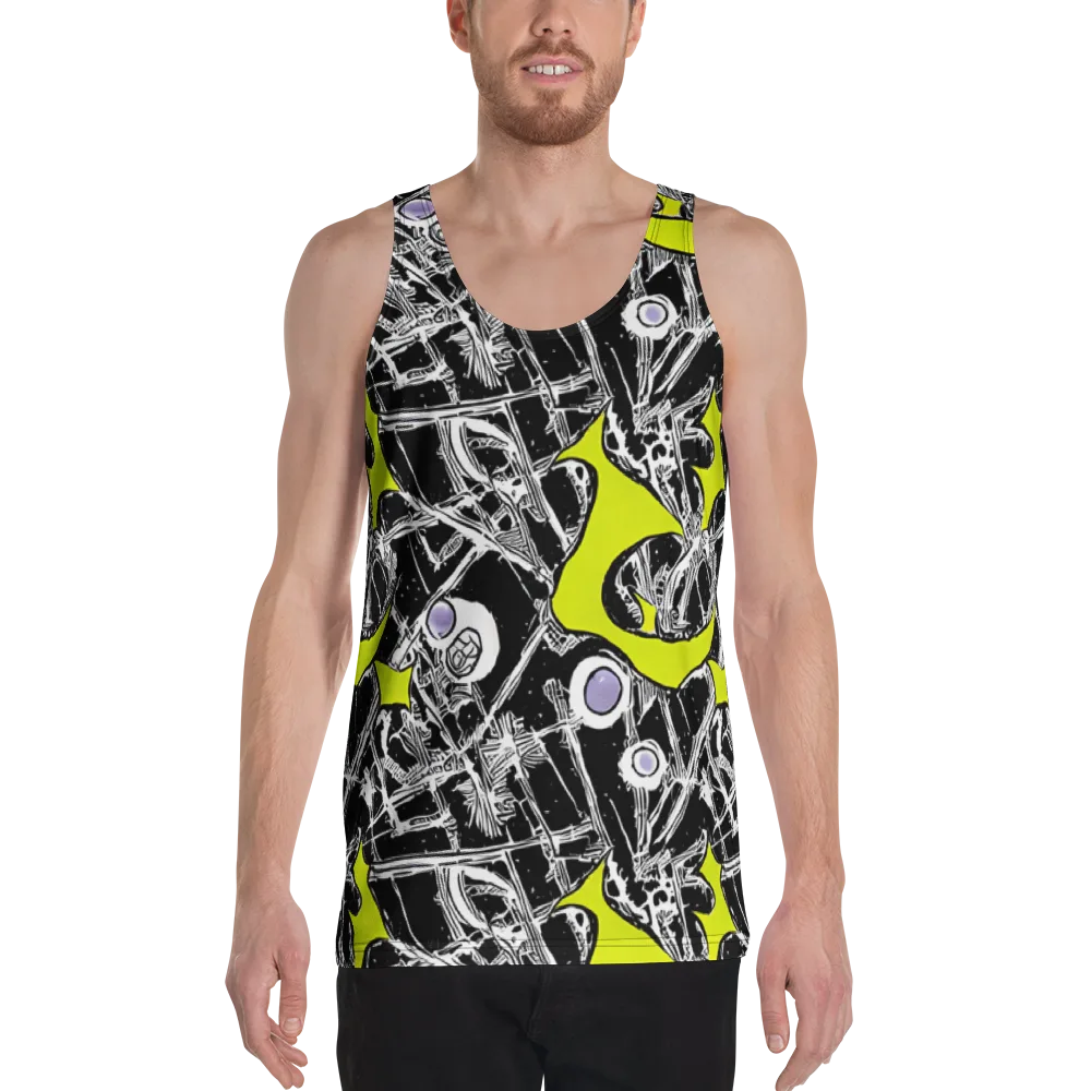 Acid X-ray on Men's Tank Top — Front