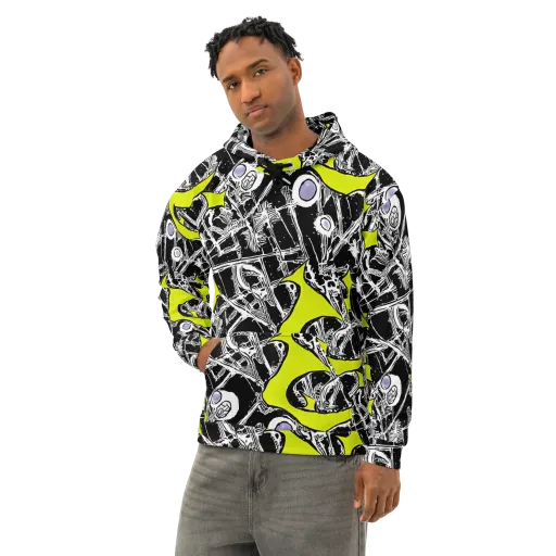Acid X-ray on a Cotton Hoodie