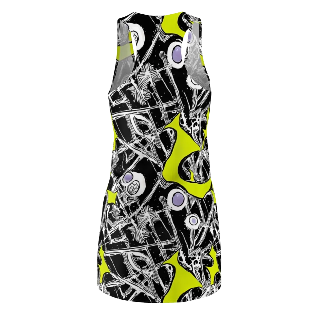 Acid X-ray on Racerback Dress — Back