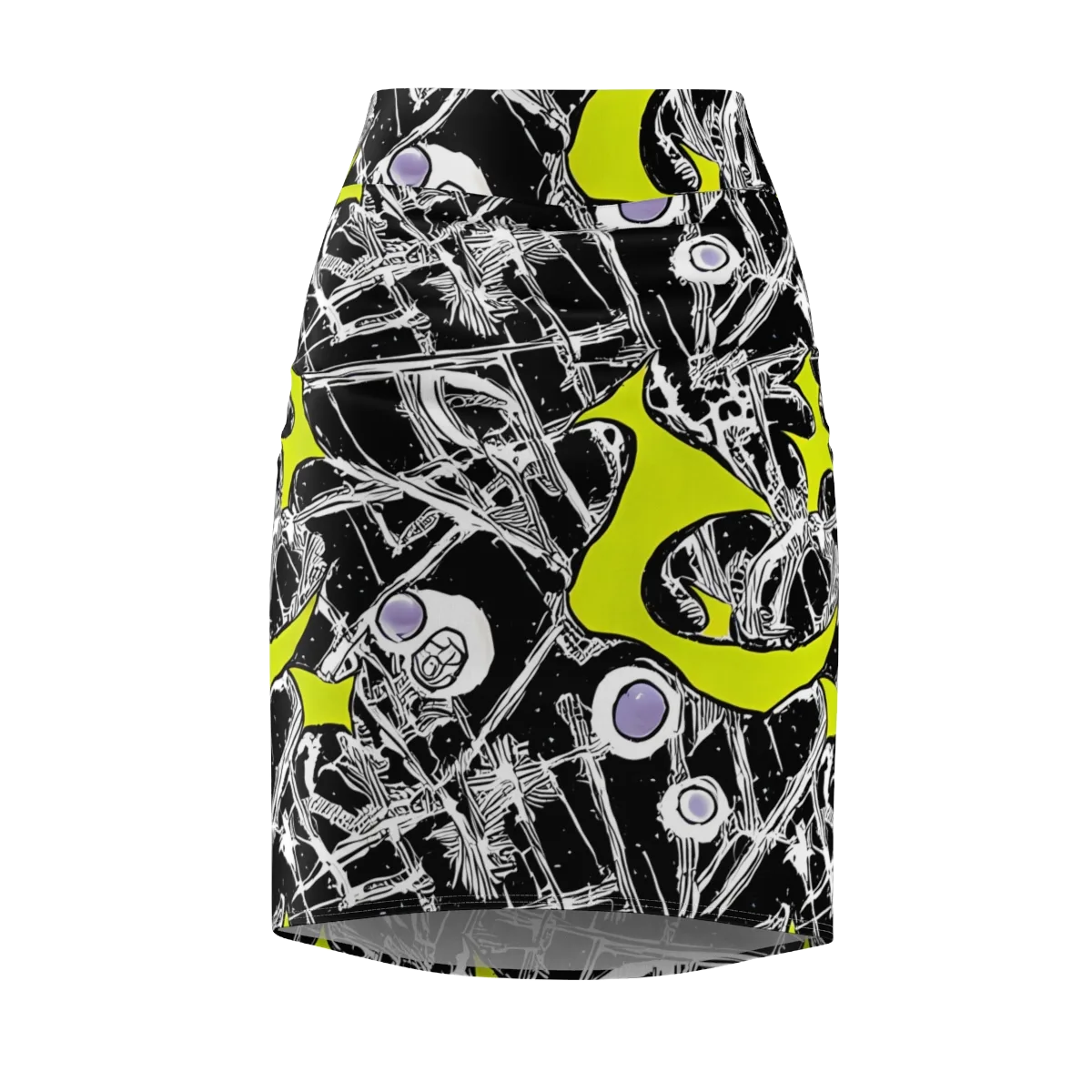 Acid X-ray on Pencil Skirt — Front
