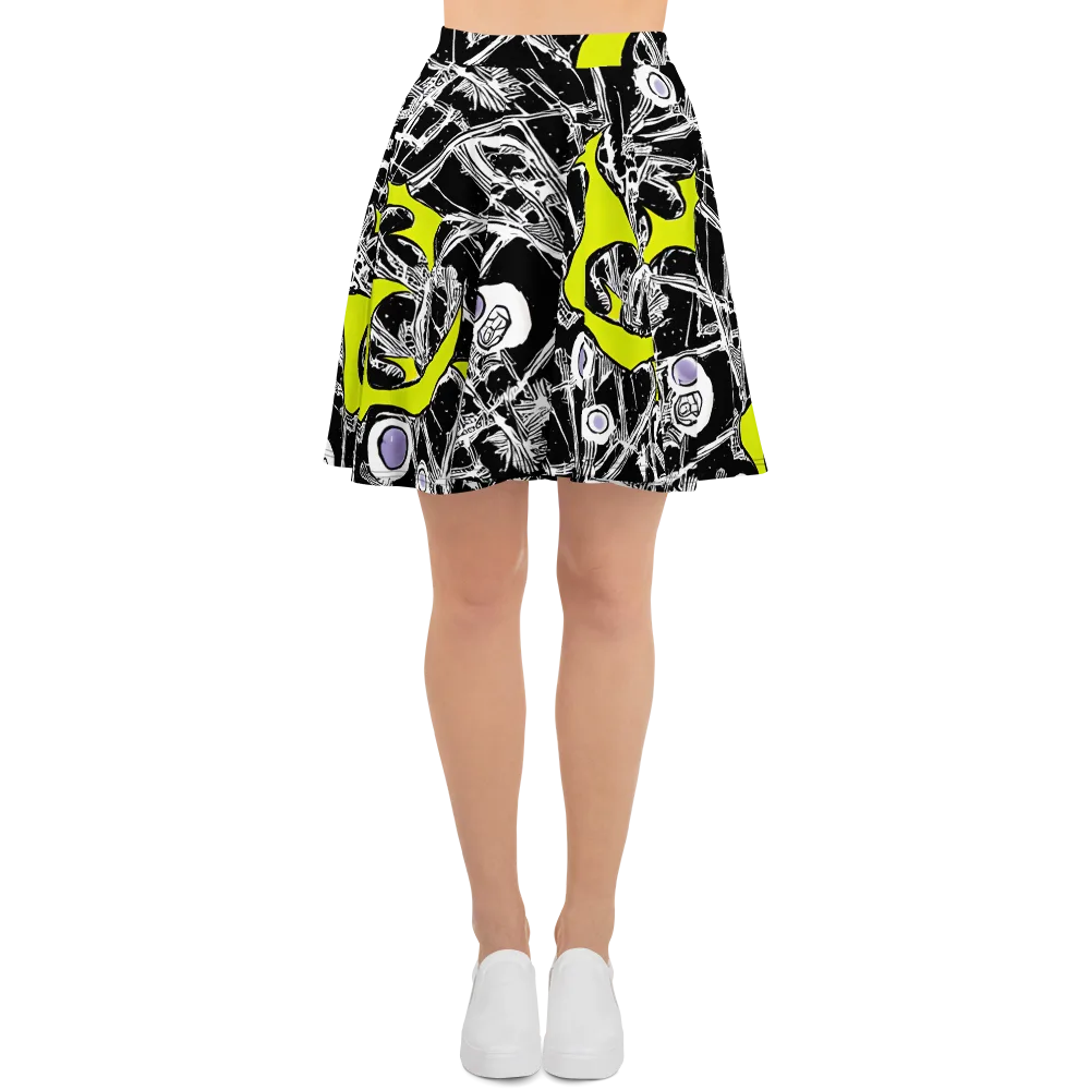 Acid X-ray on Skater Skirt — Front