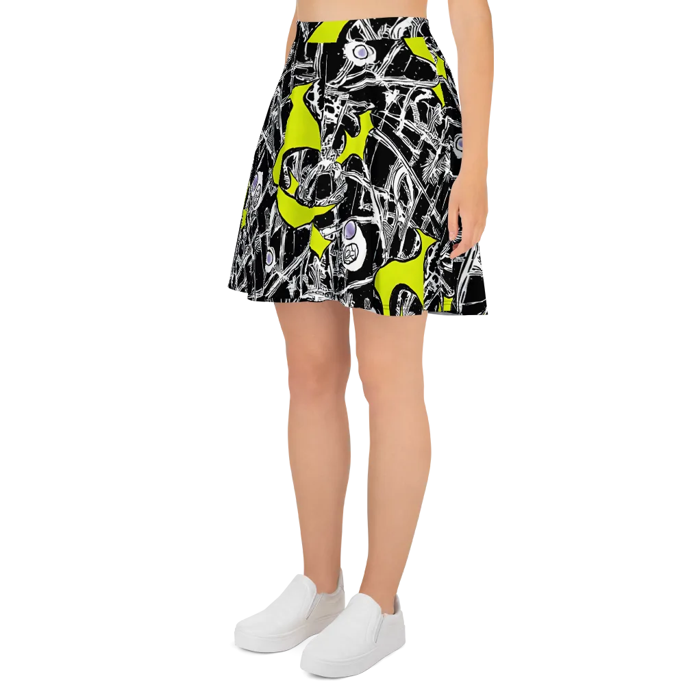 Acid X-ray on Skater Skirt — Left