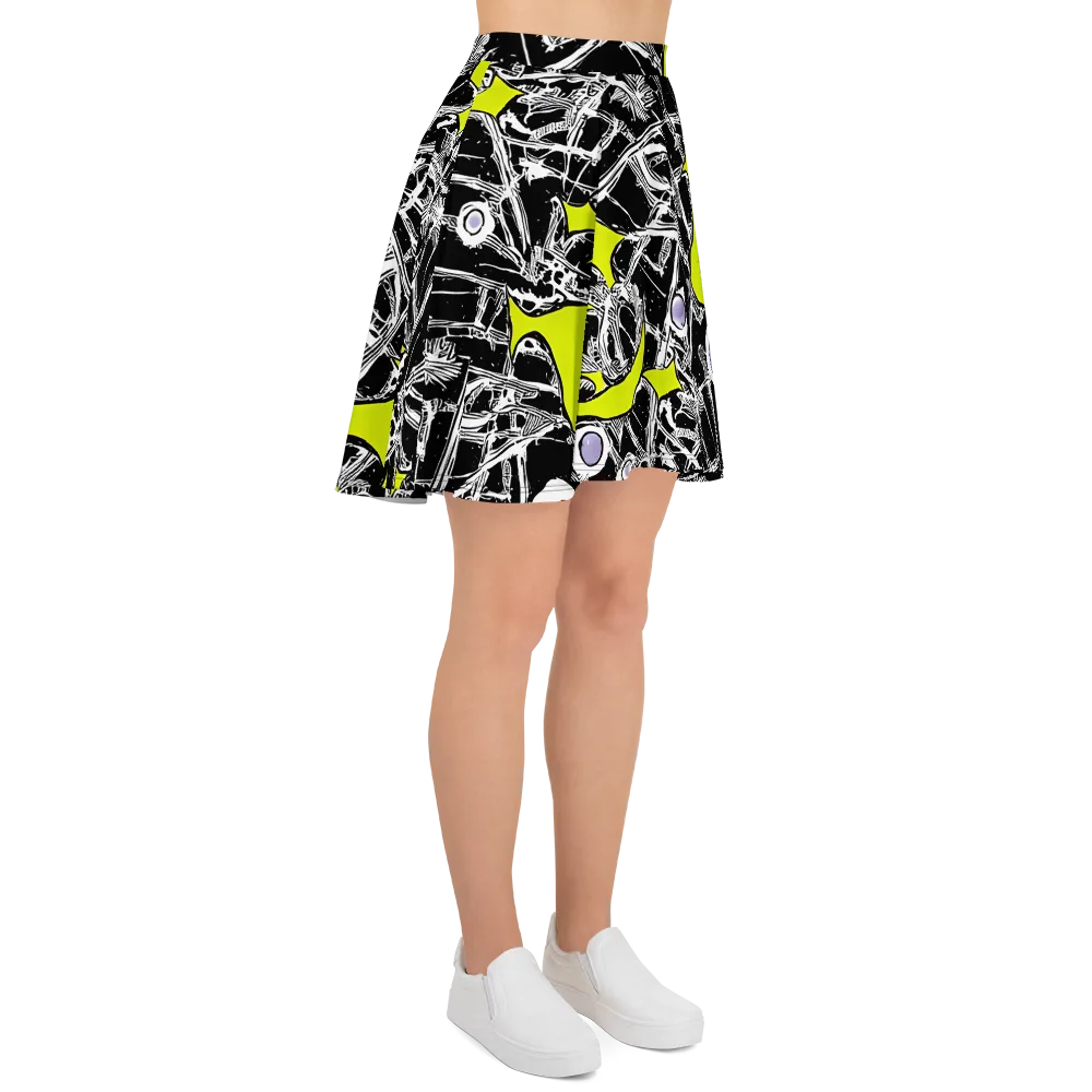 Acid X-ray on Skater Skirt — Right