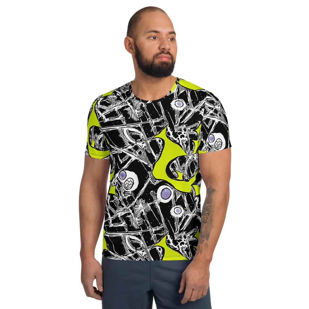 Acid X-ray on Men's Athletic T-Shirt — Front