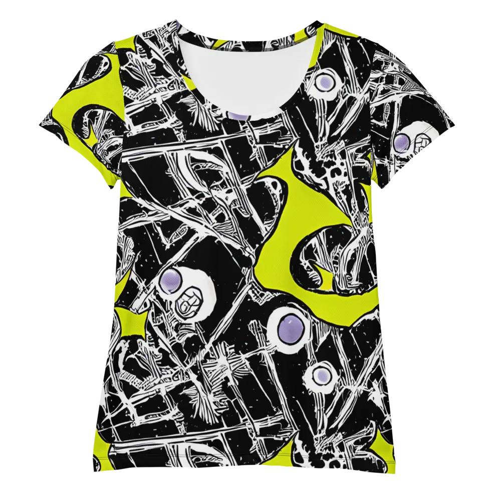 Acid X-ray on Women's Athletic T-Shirt — Front