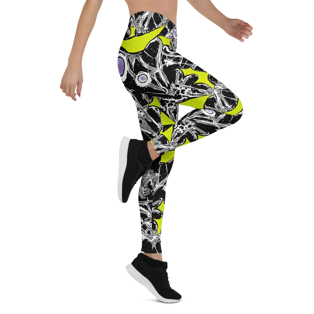 Acid X-ray on Leggings — Right