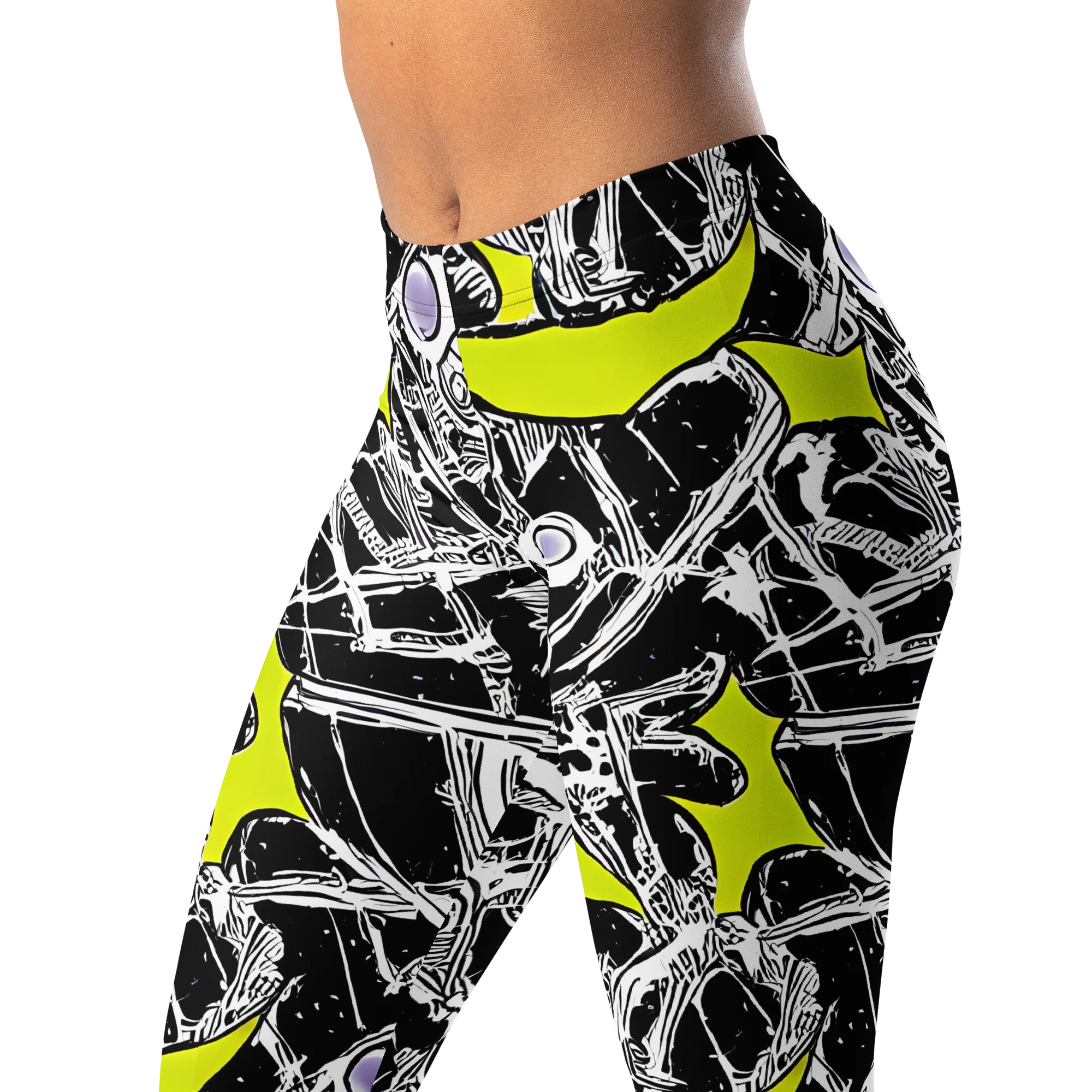 Acid X-ray on Leggings — Left Front