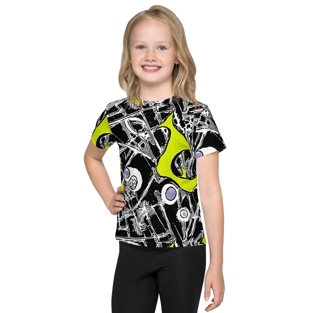 Acid X-ray on Kids Crew Neck T-Shirt — Front