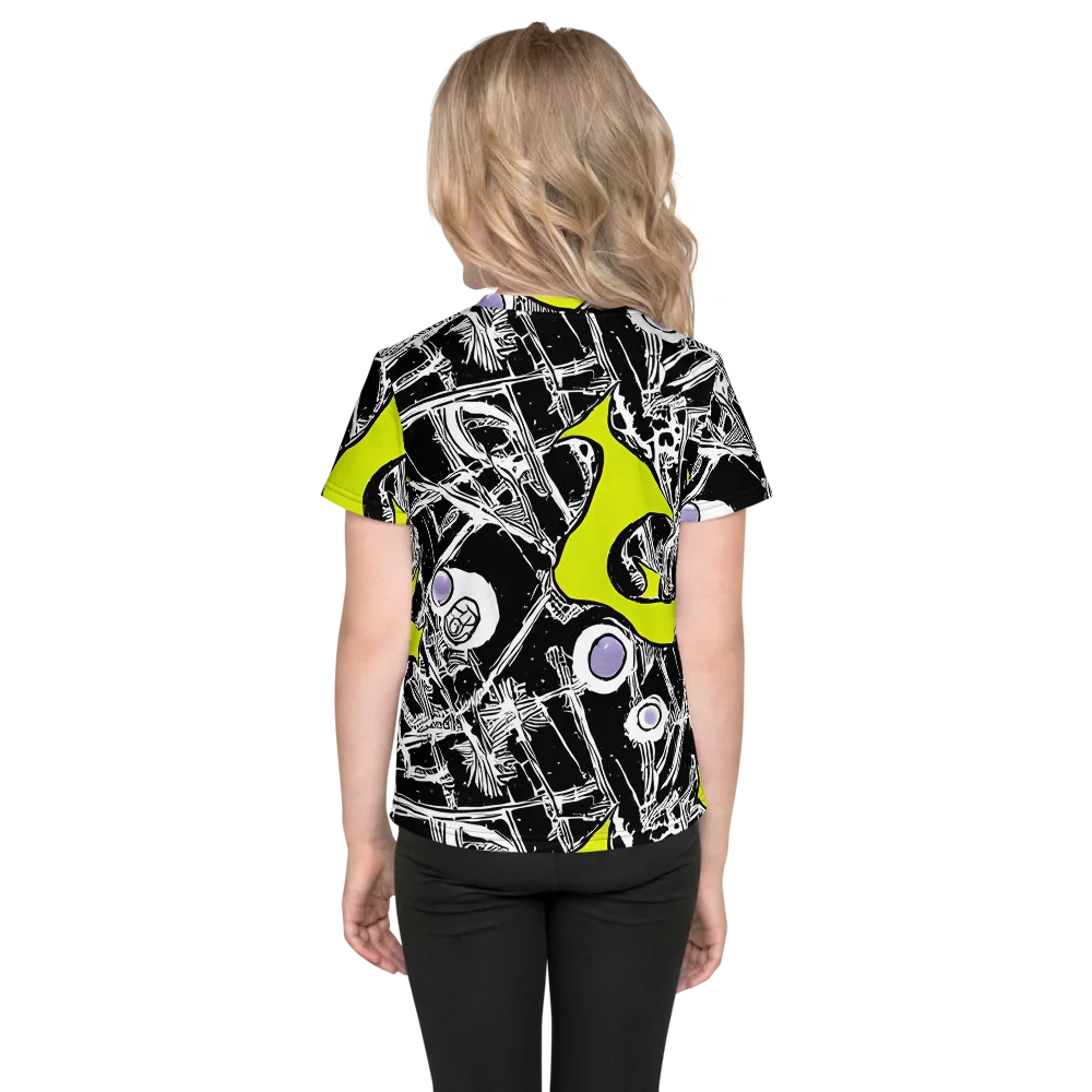Acid X-ray on Kids Crew Neck T-Shirt — Back