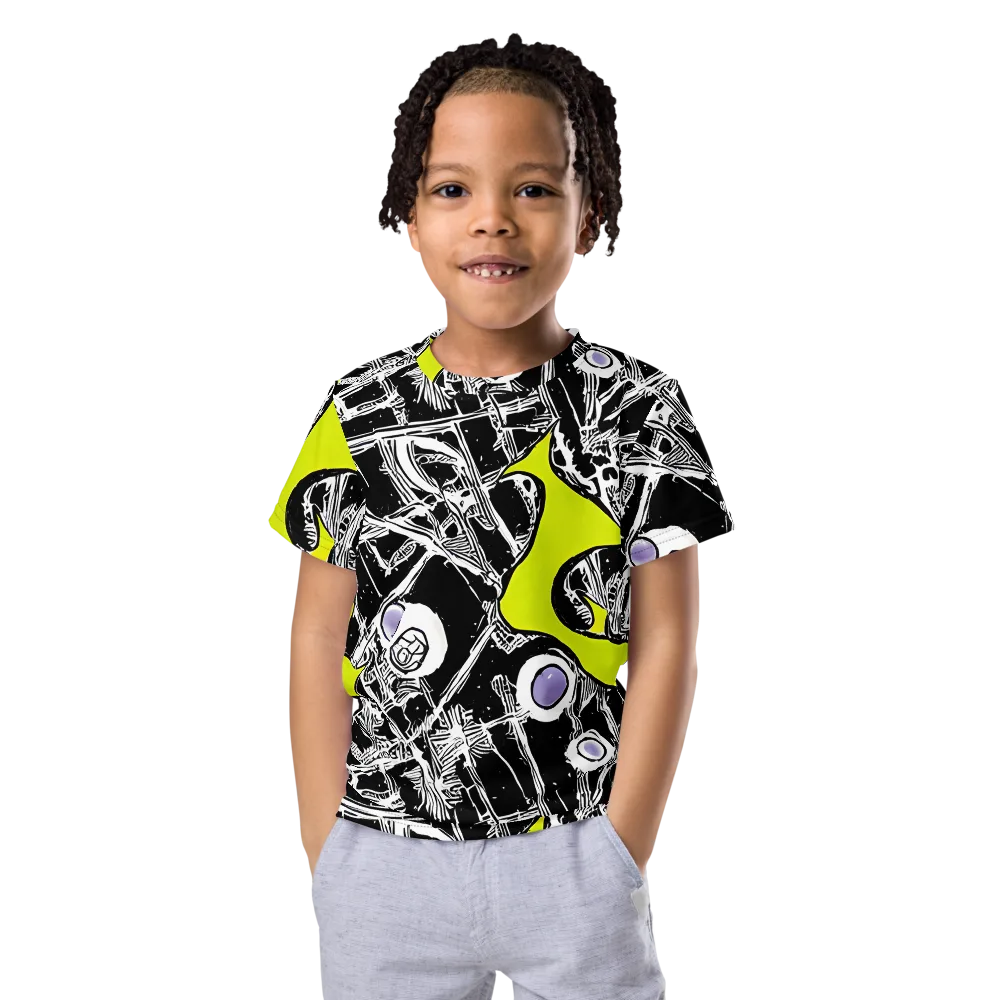 Acid X-ray on Kids Crew Neck T-Shirt — Front