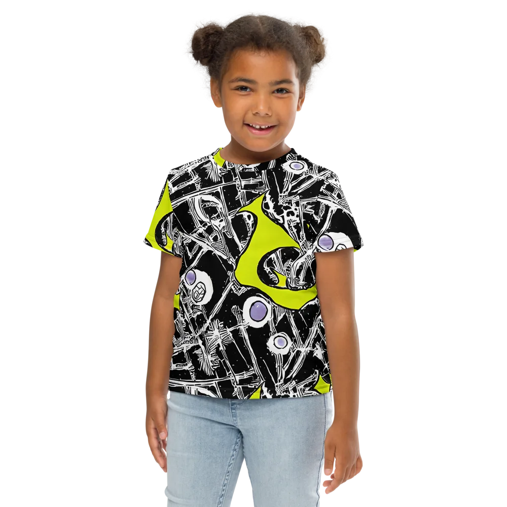 Acid X-ray on Kids Crew Neck T-Shirt — Front