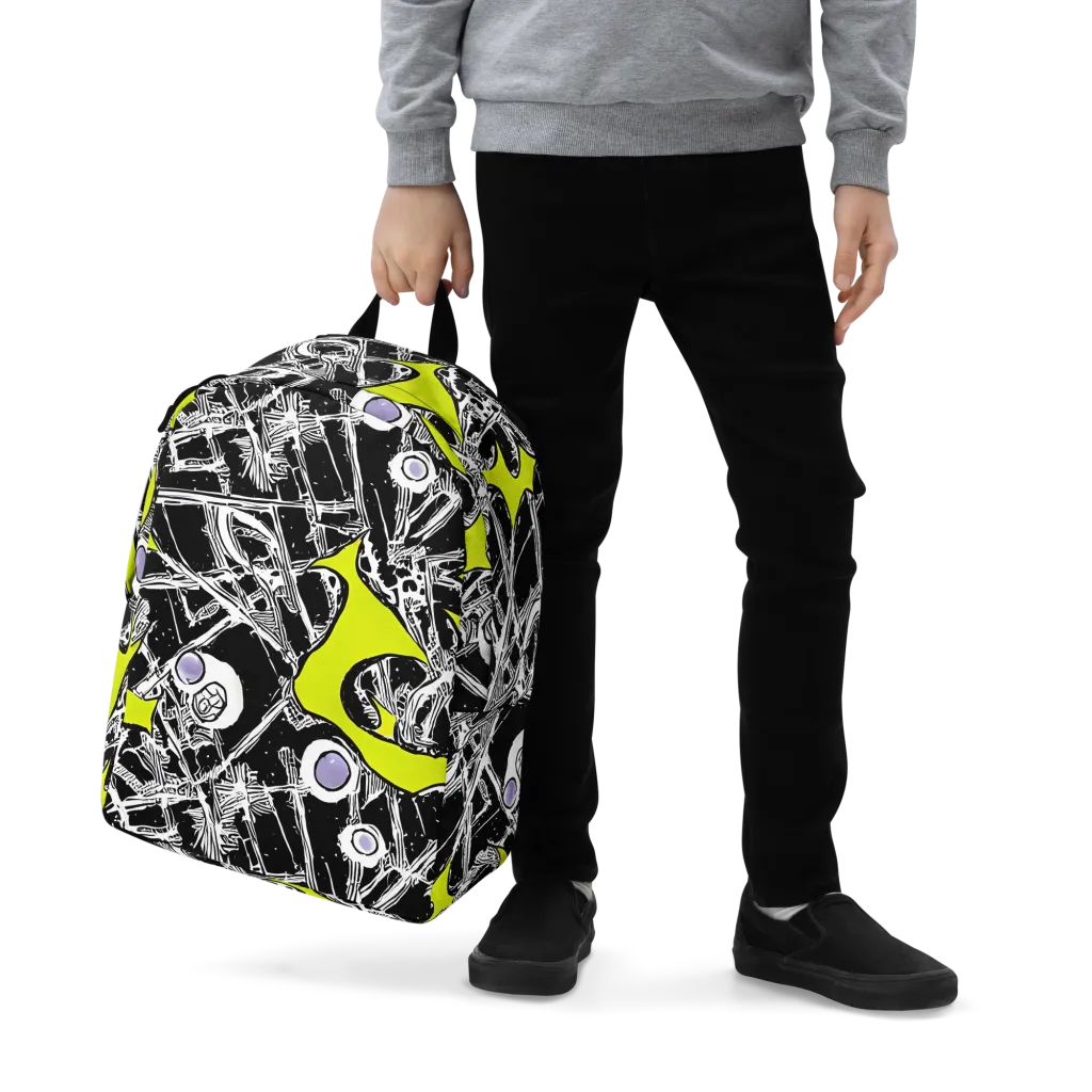 Acid X-ray on Minimalist Backpack — Zoomed-in