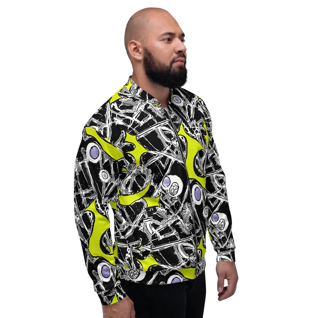Acid X-ray on Bomber Jacket — Right