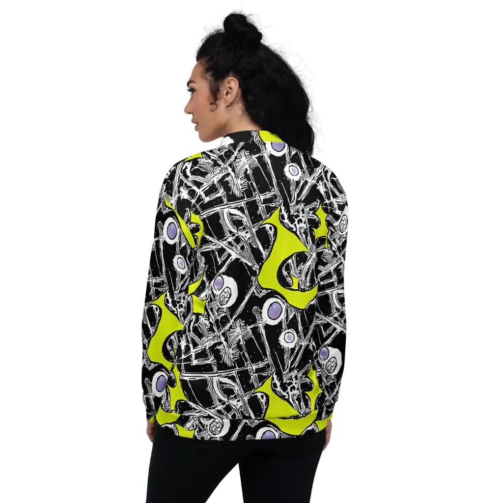 Acid X-ray on Bomber Jacket — Back
