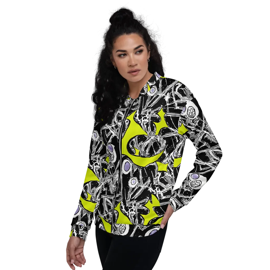 Acid X-ray on Bomber Jacket — Left